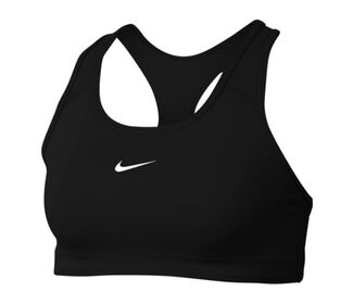 Nike Swoosh Sports Bra (W) (Black)