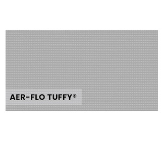 Aer-Flo Tuffy Windscreen (9'x60' w/Windows) | White