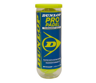 Dunlop Padel Pro Padel (1 can) (Yellow)