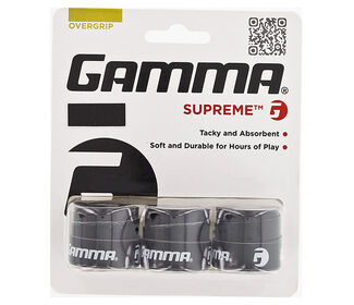 Gamma Supreme Overgrip (3x) (Black)