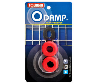 Tourna O-Damp Vibration Dampeners (2x) (Red)