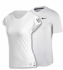 Shop White Tennis Team Uniforms 