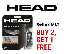 HEAD String Buy 3, Get 1 Free, Shop Now.